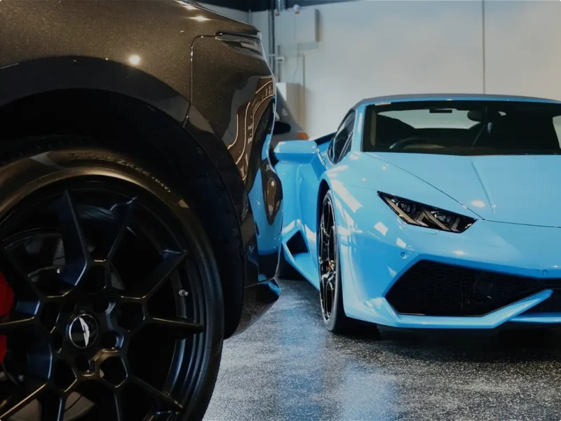 Nick Theodossi Prestige Cars showroom